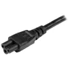 StarTech.com PXTNB3SEU1M 1m maitinimo laidas nešiojamam kompiuteriui, EU Schuko į C5, 2,5A 250V, 18AWG