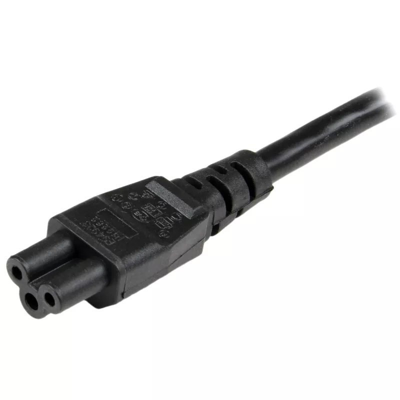 StarTech.com PXTNB3SEU1M 1m maitinimo laidas nešiojamam kompiuteriui, EU Schuko į C5, 2,5A 250V, 18AWG