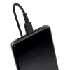 StarTech.com 20 colių (50 cm) USB C įkrovimo laidas, spiralinis, itin tvirtas, greitas įkrovimas ir sinchronizavimas, USB 2.0 Type-C laidas, armuotas aramidiniu pluoštu, patvarus vyriškas į vyrišką USB laidas, juodas