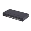 StarTech.com 8 prievadų DisplayPort KVM jungiklis su 1U stovo montavimo rinkiniu, 4K 60Hz DP 1.2, mygtukų ir sparčiųjų klavišų perjungimas, 4 prievadų USB šakotuvas, OS nepriklausomas, TAA atitinkantis