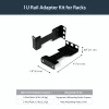 StarTech.com RDA1U 1U gylio adapterio rinkinys serverio stelažams