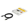 StarTech.com 6ft (2m) Lieknas HDMI 2.0 laidas, lankstus Premium sertifikuotas HDMI laidas su Ethernet, UHD 4K 60Hz HDR10, tvirtas aramidinio pluošto dizainas su TPE apvalkalu
