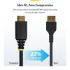 StarTech.com 6ft (2m) Lieknas HDMI 2.0 laidas, lankstus Premium sertifikuotas HDMI laidas su Ethernet, UHD 4K 60Hz HDR10, tvirtas aramidinio pluošto dizainas su TPE apvalkalu