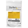 StarTech.com 1 m USB C įkrovimo laidas - patvarus greitas įkrovimas ir sinchronizavimas USB 2.0 Type C į USB C nešiojamojo kompiuterio įkrovimo laidas - TPE apvalkalas aramidinis pluoštas M/M 60W baltas - Samsung S10 S20 iPad Pro MS Surface