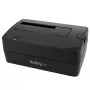 StarTech.com SATDOCKU3S Vieno lizdo USB 3.0 į SATA kietojo disko dokas, USB 3.0 (5 Gbps) išorinis 2.5/3.5 colio SATA I/II/III HDD/SSD dokas su viršutiniu įdėjimu