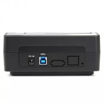 StarTech.com SATDOCKU3S Vieno lizdo USB 3.0 į SATA kietojo disko dokas, USB 3.0 (5 Gbps) išorinis 2.5/3.5 colio SATA I/II/III HDD/SSD dokas su viršutiniu įdėjimu