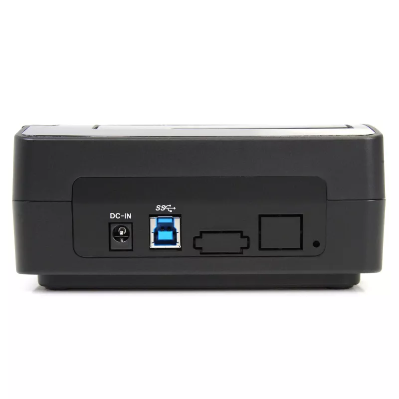StarTech.com SATDOCKU3S Vieno lizdo USB 3.0 į SATA kietojo disko dokas, USB 3.0 (5 Gbps) išorinis 2.5/3.5 colio SATA I/II/III HDD/SSD dokas su viršutiniu įdėjimu