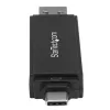 StarTech.com USB 3.0 atminties kortelių skaitytuvas/rašytuvas SD ir microSD kortelėms – USB-C ir USB-A