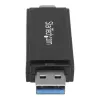 StarTech.com USB 3.0 atminties kortelių skaitytuvas/rašytuvas SD ir microSD kortelėms – USB-C ir USB-A