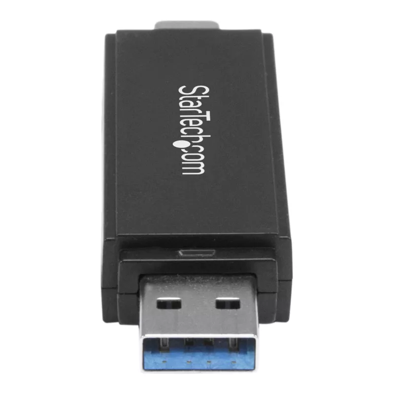 StarTech.com USB 3.0 atminties kortelių skaitytuvas/rašytuvas SD ir microSD kortelėms – USB-C ir USB-A