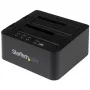 StarTech.com nepriklausomas kietųjų diskų kopijavimo įrenginys, dviejų lizdų HDD/SSD klonavimo/kopijavimo stotelė, USB 3.1 (10 Gbps) į SATA III HDD/SSD dokavimo stotelė, kietojo disko kopijavimo dokas, kietojo disko klonavimo įrenginys
