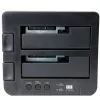 StarTech.com nepriklausomas kietųjų diskų kopijavimo įrenginys, dviejų lizdų HDD/SSD klonavimo/kopijavimo stotelė, USB 3.1 (10 Gbps) į SATA III HDD/SSD dokavimo stotelė, kietojo disko kopijavimo dokas, kietojo disko klonavimo įrenginys