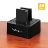 StarTech.com nepriklausomas kietųjų diskų kopijavimo įrenginys, dviejų lizdų HDD/SSD klonavimo/kopijavimo stotelė, USB 3.1 (10 Gbps) į SATA III HDD/SSD dokavimo stotelė, kietojo disko kopijavimo dokas, kietojo disko klonavimo įrenginys