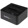 StarTech.com nepriklausomas kietųjų diskų kopijavimo įrenginys, dviejų lizdų HDD/SSD klonavimo/kopijavimo stotelė, USB 3.1 (10 Gbps) į SATA III HDD/SSD dokavimo stotelė, kietojo disko kopijavimo dokas, kietojo disko klonavimo įrenginys