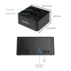 StarTech.com nepriklausomas kietųjų diskų kopijavimo įrenginys, dviejų lizdų HDD/SSD klonavimo/kopijavimo stotelė, USB 3.1 (10 Gbps) į SATA III HDD/SSD dokavimo stotelė, kietojo disko kopijavimo dokas, kietojo disko klonavimo įrenginys