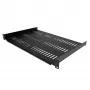 StarTech.com SHELF-1U-12-FIXED-V 1U ventiliuojama stelažo lentyna, 12 colių gylio, juoda