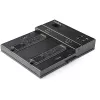 StarTech.com SM2DUPE11 – nepriklausomas M.2 SATA ir M.2 NVMe kopijavimo ir trynimo įrenginys, HDD/SSD klonavimo/valymo įrenginys M.2 PCIe AHCI/NVMe, M.2 SATA, 2,5/3,5 colio SATA diskams, išorinis kietojo disko trynimo/kopijavimo įrenginys, TAA