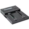 StarTech.com SM2DUPE11 – nepriklausomas M.2 SATA ir M.2 NVMe kopijavimo ir trynimo įrenginys, HDD/SSD klonavimo/valymo įrenginys M.2 PCIe AHCI/NVMe, M.2 SATA, 2,5/3,5 colio SATA diskams, išorinis kietojo disko trynimo/kopijavimo įrenginys, TAA