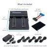 StarTech.com SM2DUPE11 – nepriklausomas M.2 SATA ir M.2 NVMe kopijavimo ir trynimo įrenginys, HDD/SSD klonavimo/valymo įrenginys M.2 PCIe AHCI/NVMe, M.2 SATA, 2,5/3,5 colio SATA diskams, išorinis kietojo disko trynimo/kopijavimo įrenginys, TAA