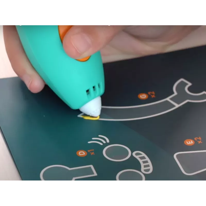 3Doodler Start Plus 3D rašiklis 0,77 mm Turkio, Geltona