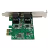 StarTech.com ST1000SPEXD4 dviejų prievadų gigabitinė PCI Express serverio tinklo adapterio plokštė – PCIe NIC