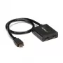 StarTech.com 4K HDMI 2 prievadų vaizdo skirstytuvas – 1x2 HDMI skirstytuvas – maitinamas per USB arba maitinimo adapterį – 4K 30Hz