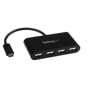 StarTech.com 4 prievadų USB-C šakotuvas - Mini šakotuvas - USB-C į 4x USB-A - USB 2.0