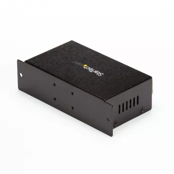 StarTech.com 7 prievadų USB 2.0 šakotuvas – metalinis pramoninis USB-A šakotuvas su ESD apsauga ir 350W viršįtampio apsauga – montavimas ant DIN bėgio, sienos ar stalo – TAA atitinkantis USB plėtiklis