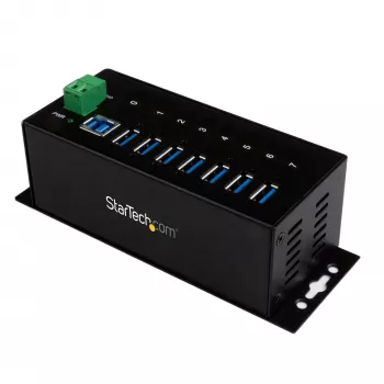 StarTech.com 7 prievadų pramoninis USB 3.0 šakotuvas su ESD apsauga