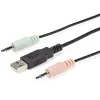 StarTech.com SV211DPUA4K 2 prievadų DisplayPort KVM jungiklis - 4K 60Hz - kompaktiškas dviejų prievadų UHD DP 1.2 USB darbalaukio KVM jungiklis su 1,2 m kabeliais ir garsu, maitinamas iš USB, nuotolinis perjungimas - MacBook ThinkPad