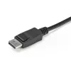 StarTech.com SV211DPUA4K 2 prievadų DisplayPort KVM jungiklis - 4K 60Hz - kompaktiškas dviejų prievadų UHD DP 1.2 USB darbalaukio KVM jungiklis su 1,2 m kabeliais ir garsu, maitinamas iš USB, nuotolinis perjungimas - MacBook ThinkPad