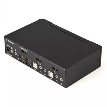 StarTech.com 2 prievadų USB HDMI KVM jungiklis su garsu ir USB 2.0 šakotuvu