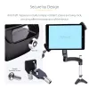 StarTech.com VESA laikiklio adapteris planšetėms 7,9–12,5 col. – iki 2 kg – 75×75/100×100 VESA – universalus apsauginis planšetės VESA laikiklis – juoda