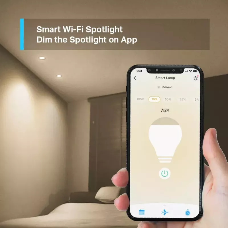 Išmanioji lemputė TP-Link Tapo L610 Wi-Fi reguliuojamo ryškumo balta