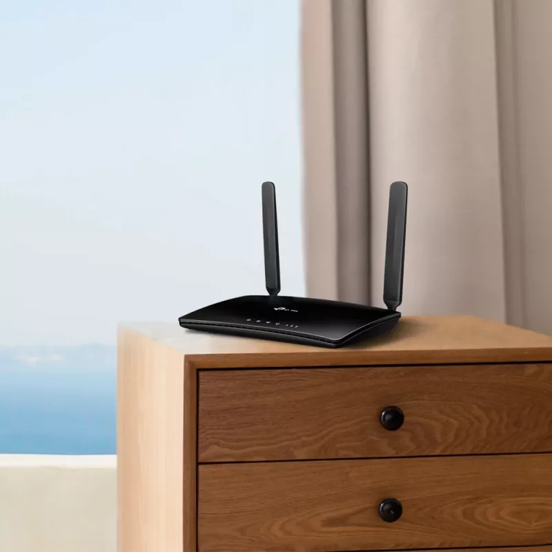 TP-Link TL-MR150 belaidis maršrutizatorius Fast Ethernet vienos juostos (2,4 GHz) 4G juodas