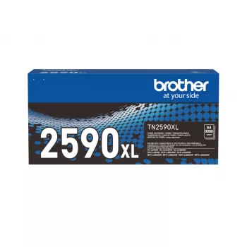 Originalus Brother TN-2590XL juodos spalvos kasetė, didelės išeigos, 1 vnt.