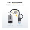 StarTech.com 2.5GbE USB-C į Ethernet adapteris su USB-A keitikliu, NBASE-T NIC, USB 3.0 Type-C 2.5/1G kelių greičių tinklas, suderinamas su Thunderbolt, Windows ir Mac