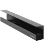 StarTech.com UDCMTRAY kabelių krepšys po stalu, tinkamas reguliuojamo aukščio stalams, 60 x 11,4 x 7,6 cm, juodas