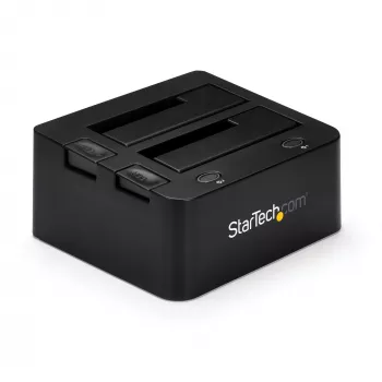 StarTech.com UNIDOCKU33 USB 3.0 universalus HDD / SSD dokas, 2 lizdai, SATA ir IDE, 2.5/3.5 col.