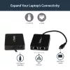 StarTech.com USB-C į dvigubą Gigabit Ethernet adapterį su USB (Type-A) prievadu