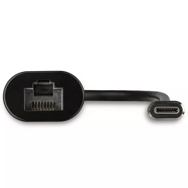 StarTech.com US2GC30 USB-C į 2,5 Gigabit Ethernet keitiklis, USB 3.0, NBASE-T, 2.5GBASE-T, RJ45, 10/100/1000/2500 Mbps, juodas / kosminės pilkos spalvos