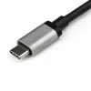 StarTech.com US2GC30 USB-C į 2,5 Gigabit Ethernet keitiklis, USB 3.0, NBASE-T, 2.5GBASE-T, RJ45, 10/100/1000/2500 Mbps, juodas / kosminės pilkos spalvos