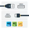 StarTech.com USB-C į USB-A laidas - M/M - 0,5 m - USB 2.0