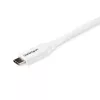 StarTech.com USB-C į USB-C laidas su 5A PD - M/M - Baltas - 2 m - USB 2.0 - USB-IF sertifikuotas