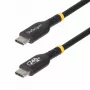 StarTech.com 2 m USB-C įkrovimo laidas, USB-IF sertifikuotas USB C laidas, 240 W PD EPR, USB 2.0 Type-C nešiojamojo kompiuterio įkrovimo laidas, USB-C duomenų perdavimo laidas, TPE apvalkalas, M/M