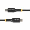 StarTech.com 2 m USB-C įkrovimo laidas, USB-IF sertifikuotas USB C laidas, 240 W PD EPR, USB 2.0 Type-C nešiojamojo kompiuterio įkrovimo laidas, USB-C duomenų perdavimo laidas, TPE apvalkalas, M/M