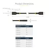 StarTech.com 2 m USB-C įkrovimo laidas, USB-IF sertifikuotas USB C laidas, 240 W PD EPR, USB 2.0 Type-C nešiojamojo kompiuterio įkrovimo laidas, USB-C duomenų perdavimo laidas, TPE apvalkalas, M/M