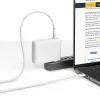 StarTech.com 3 m baltas USB-C įkrovimo laidas, USB-IF sertifikuotas USB C laidas, 240 W PD EPR, USB 2.0 Type-C nešiojamojo kompiuterio įkroviklio laidas, USB-C duomenų perdavimo laidas, TPE apvalkalas