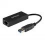 StarTech.com USB 3.0 į Gigabit Ethernet tinklo adapteris, 10/100/1000 Mbps, USB į RJ45, USB 3.0 į LAN adapteris, USB 3.0 Ethernet adapteris (GbE), TAA atitinkantis