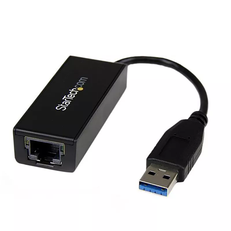 StarTech.com USB 3.0 į Gigabit Ethernet tinklo adapteris, 10/100/1000 Mbps, USB į RJ45, USB 3.0 į LAN adapteris, USB 3.0 Ethernet adapteris (GbE), TAA atitinkantis